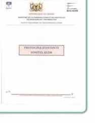 Protocole d’entente, Sonitel document