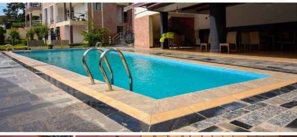 Outdoor pool at Orient Park Hotel